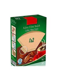 Resim Caffeo 1 x 2 Kahve Filtre Kağıdı 4 x 80 Adet 