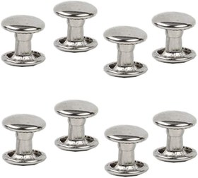 Resim 9mm çift taraflı Rivet / Aparatsız (100 adet veya 1000 adet paketlerde ) - 1000li paket / Altın 