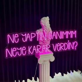 Resim Ne Yaptın Canım Neye Karar Verdin ?- Neon Tabela 