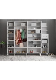 Resim Açelya Portmanto Vestiyer Beyaz M7 270 cm 