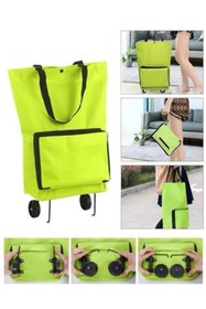 Resim Epilons Katlanabilir Tekerlekli Çantalı Çarşı Pazar Arabası Alışveriş Çantası Piknik Çantası 