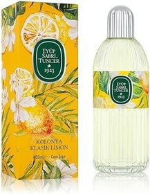 Resim Eyüp Sabri Tuncer Limon Kolonyası Silindir Cam Şişe (400 ml) 