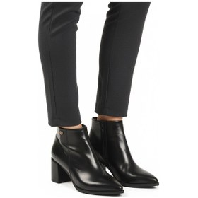 Resim Pierre Cardin Siyah İçi Kürklü Kadın Topuklu Bot Çok Renkli 