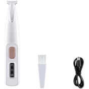 Resim Soulader Su Geçirmez Köpek Tıraş Makinesi Led Ekranlı Evcil Hayvan Tüy Kesme Makası 18mm Geniş Bıçak Köpek Tırnak Makası Işık Fonksiyonlu Kedi Bakım Seti 