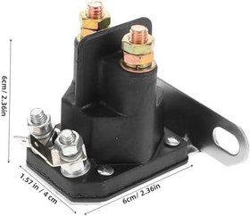 Resim Sosoport Golf Kartı Starter Relay Solenoidi Güvenilir ve Dayanıklı Yedek Starter Relay Kolay Kurulum ile Golf Kartınızın Performansını Artırın 