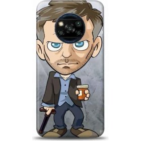 Resim Marselit Xiaomi Poco X3 Nfc Dr. House Tasarımlı Telefon KILIFI-HDR03 