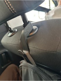 Resim mihap studio Araç İçi Koltuk Arkası Çanta Askısı – Oto Kanca Aparatı 