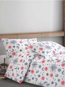 Resim Tek Kişilik Çocuk Nevresim Takımı Denizci Marine 