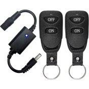 Resim Lillian DC3.7V-12V Kablosuz Uzaktan Kumanda Anahtarı Röle Sürücüsü LED Işık Şeridi Okuma Lambası Mikro Anahtarı Için Açma/kapama (Yurt Dışından) 