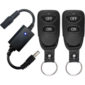 Resim Lillian DC3.7V-12V Kablosuz Uzaktan Kumanda Anahtarı Röle Sürücüsü LED Işık Şeridi Okuma Lambası Mikro Anahtarı Için Açma/kapama (Yurt Dışından) 