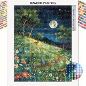 Resim 1 Adet, Yetişkinler İçin 5D Elmas Boyama Seti, Manzara Tam Taşlı Sanat Kiti, Yuvarlak Elmas DIY Projesi, Başlangıç Seviyesi ve Hobi Tutkunları İçin Mozaik Dekoratif Duvar Sanatı, Çerçevesiz Ev Dekoru Hediye, Yatak Odası veya Oturma Odası İçin Uygun, 29.97cm x 40.13cm 