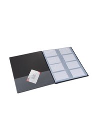 Resim Kartvizit Albümü 8 Sıralı 320 Kartlık 23x26,5 Cm 