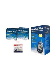 Resim On Call Plus Cihaz + 100 Adet Strip Çubuk + 100 Adet Lanset Iğne 