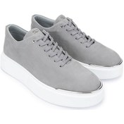 Resim Tamer Tanca Erkek Hakiki Deri Gri Nubuk Sneakers & Spor Ayakkabı 352 22025 Erk Ayk Y25 Grı Nbk Gri 