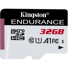 Resim Nusrat Bilişim Kingston Sdce-32gb 32gb Microsdhc Endurance 95r-30w C10 A1 Uhs-ı Card Only Hafıza Kartı 