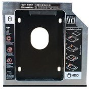 Resim DM DW127S 12.7mm SATA 3.0 2.5\ inch SSD HDD Laptop Caddy Kızak Kutusu 