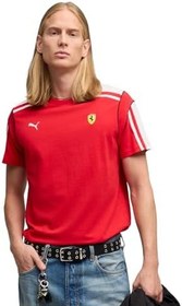Resim Puma Scuderia Ferrari MT7 Erkek Kırmızı Tişört (635836-02) 