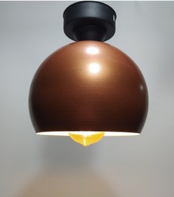 Resim Mylights Retro Rustik Vintage Metal Plofonyer Armatür 20 Cm 