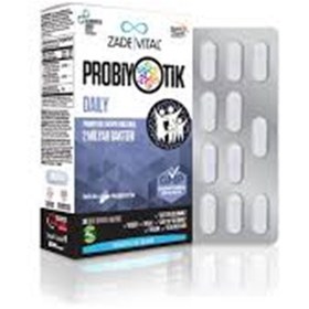 Resim Zade Vital Probiyotik Daily 30 Sert Kapsül 