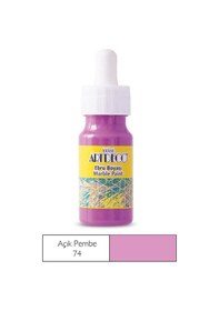 Resim Artdeco Ebru Boyası 30Ml - Açık Pembe 