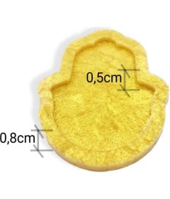Resim Teknotrust Fatma Ana Eli Magnet Premium Silikon Kalıp Epoksi Reçine Döküm Çalışmaları 8,7 cmx6,5 cm 