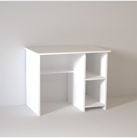 Resim Kalenderdekor1 Kalender Dekor Avel 90 Cm Çalışma Masası Av01 Beyaz 