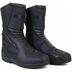 Resim Motosiklet Botu Turing Korumalı Uzun Model Körüklü Motor Bot 