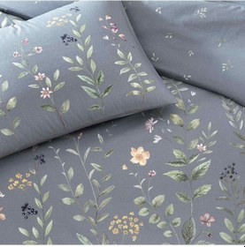 Resim Taç Serelis Ranforce Çift Kişilik Nevresim Takımı Mavi 000000001000051042 MAVI 