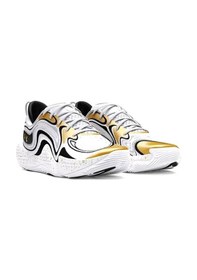 Resim Under Armour Spawn 6 Erkek Beyaz Basketbol Ayakkabısı 3027263-100 1603298 Beyaz 