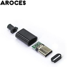 Resim Ic-266B1 Type-C Erkek Seyyar Kapaklı Telefon Şarj Cihazı Ucu 1 Adet 