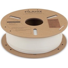 Resim Filamix Hyper Pla İnci Beyazı 1.75mm 1kg - Yüksek Hızlı Pla Filament 