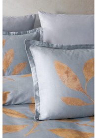 Resim Argente %100 Pamuk Saten Çift Kişilik Nevresim Takımı Gri 