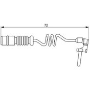 Resim Bosch 1987473057 - Balata Fısı Mercedes W461 W463 W163 W163 