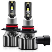 Resim Springsun 9005/hb3 12000lm Süper Parlak Led Far Ampulü, 6500k Beyaz Işık, 120w, Ip68 Su Geçirmez, 2 Adet 