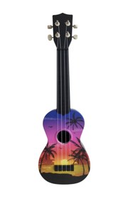 Resim gonzales XU-21 SOPRANO HAWAİ DESENLİ KOMPOZİT UKULELE 
