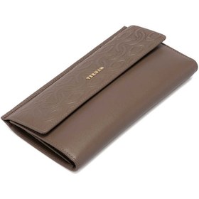 Resim Bej Deri Kadın Cüzdan - S1CB00005793-L59 