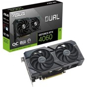 Resim Dual GeForce RTX4060 OC DUAL-RTX4060-O8G 8GB GDDR6 128 Bit DLSS 3 Ekran Kartı Asus