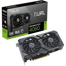 Resim Dual GeForce RTX4060 OC DUAL-RTX4060-O8G 8GB GDDR6 128 Bit DLSS 3 Ekran Kartı Asus