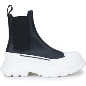 Resim Alexander McQueen 635714-WIAGY-1021 Kadın Bot Siyah 