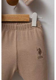 Resim U.S. Polo Assn. U.s.polo Erkek Bebek 2li Takım - Bej Bej 