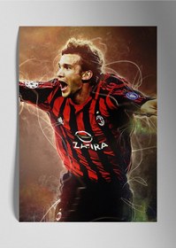 Resim Andriy Shevchenko - Metal Tablo 