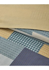 Resim English Home Mosaicca Kolay Ütülenir Çift Kişilik Nevresim Seti 200x220 Cm Hardal-yeşil Hardal-yeşil 