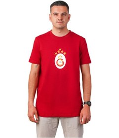 Resim Galatasaray Orijinal 5 Yıldız Kırmızı Forma T-shirt Kırmızı 