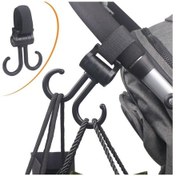 Resim Bfs 2li Bebek Arabasına Uyumlu Cırtlı Eşya Taşıma Aparatı 360 Derece Dönebilen Plastik Kanca Diğer 