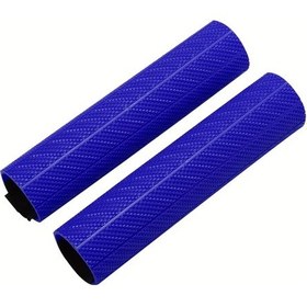 Resim Hightower Mavi Off-road Motosiklet Ön Fork Koruma Kılıfı Toz Düşme Çizilme Önleyici 