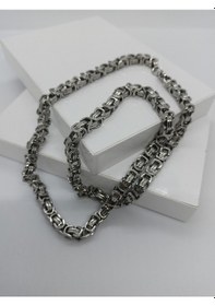 Resim Balık Hediyelik Mdl2003 Kral Zincir Erkek Çelik Kolye Çelik 