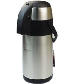 Resim Penguen 1250 5 Litre Çelik Termos Pompalı Çay Termosu 