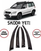 Resim BALP Skoda Yeti Cam Rüzgarlığı 4lü Parlak Siyah 