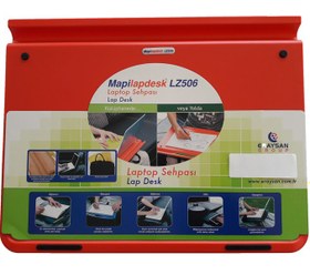 Resim MAPİLAPDESK LZ506 LAPTOP SEHPALARI KIRMIZI 