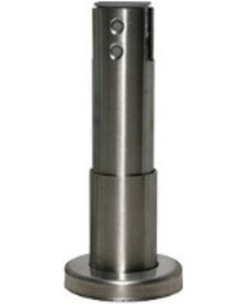 Resim Kompakt Laminant Islak Zemin, Kübik Tuvalet Bölmesi İçin Paslanmaz İnox Ayak 5 Cm 